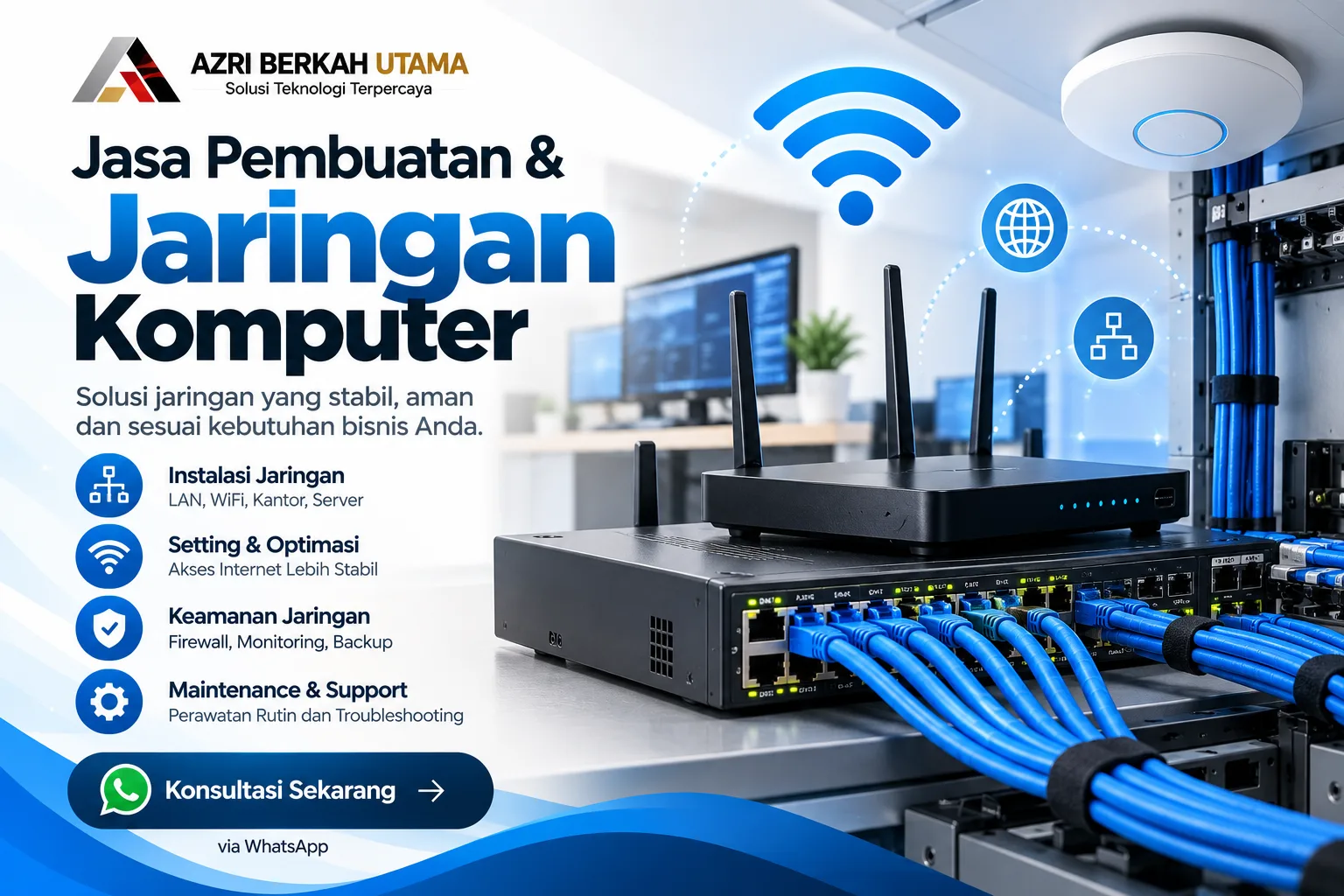 Kenapa Jaringan Komputer Kantor Sering Lambat?